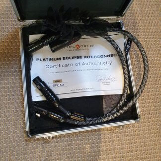 wireworld platinum 8 xlr occasion paire cable symétrique de seconde main longueur 0.7m état neuf en boite d'origine premier propriétaire