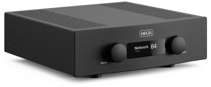 ampli intégré hegel h400 2x250W rms damping factor 4000 rapport signal bruit 0.005% tidal connect airplay chromecast roon streamer