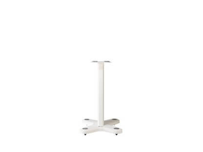 MONITOR AUDIO st2 STAND pied pour enceintes bibliotheque sur pointes métal extrudé aluminium passage cable plaque acier finition laque noir blanc