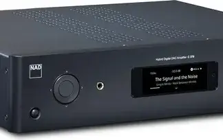 AMPLI STEREO NAD C379 2x80 watts bluetooth aptx hd preampli phono hdmi earc option bluos dirac sortie subwoofer speaker A+B